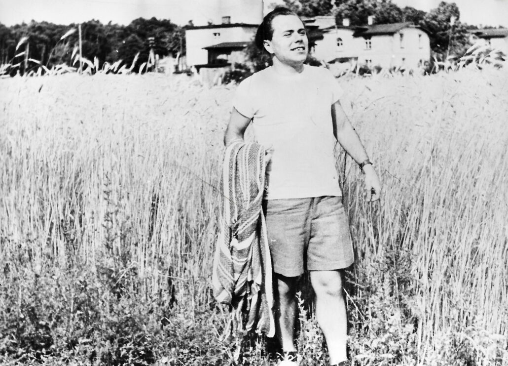 Ludwik Flaszen, lata 50. XX w., fot. ze zbiorów Moniki Kwiatkowskiej