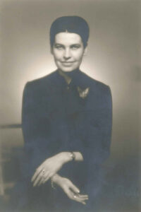 Aleksandra Mianowska, aktorka krakowska, w czasie II wojny światowej działaczka konspiracyjna, fot. z archiwum Krystyny Kamińskiej-Samek