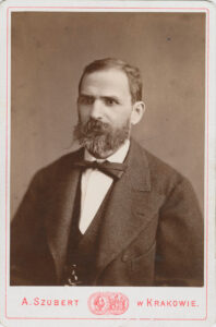 Karol Estreicher, fot. L. Sempoliński, ok. 1882, źródło: pauart