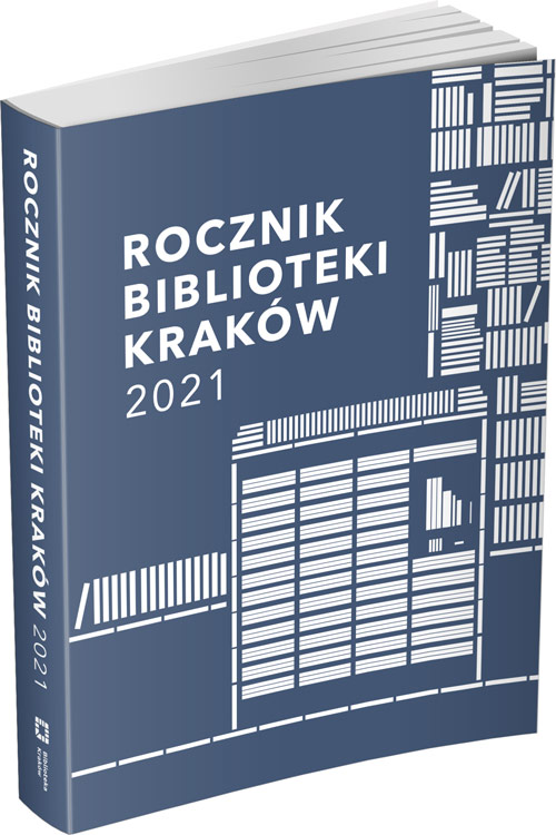 Rocznik Biblioteki Kraków 2021 - okładka