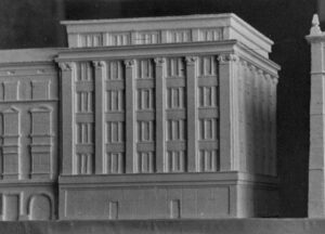 Model przebudowy domu „Feniksa” wg projektu Georga Stahla, 1941 r., źródło: nac.gov.pl, sygn. 2-7294