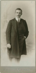 Władysław Baran, fot. Bernard Henner, 1906, źródło: pauart.pl