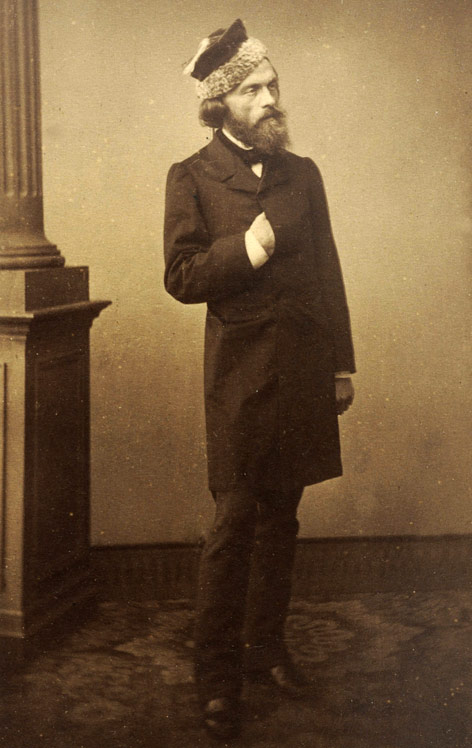 Cyprian Kamil Norwid, fot. 1856 r., źródło: Cyfrowa Biblioteka Narodowa Polona
