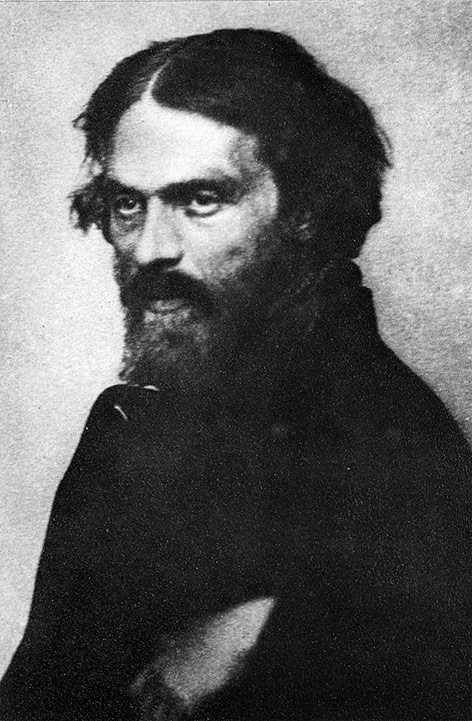 Cyprian Kamil Norwid, fot. 1858 r., źródło: Cyfrowa Biblioteka Narodowa Polona