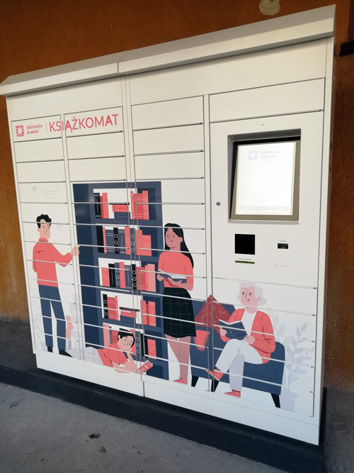 Biblioteka Kraków - książkomat